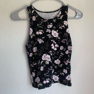 American Eagle Floral Tank Top